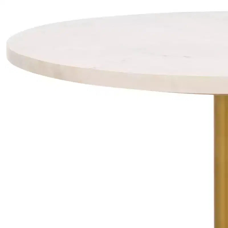 Table d'appoint moderne en fer, verre et marbre pour une décoration intérieure contemporaine