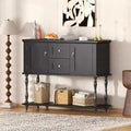 Console Table with 2 Drawers & 2 Doors, 42 Farmhouse Wood Entryway Table with Bottom Storage Shelf,Antique Storage Cabinet TV Stand for Hallway